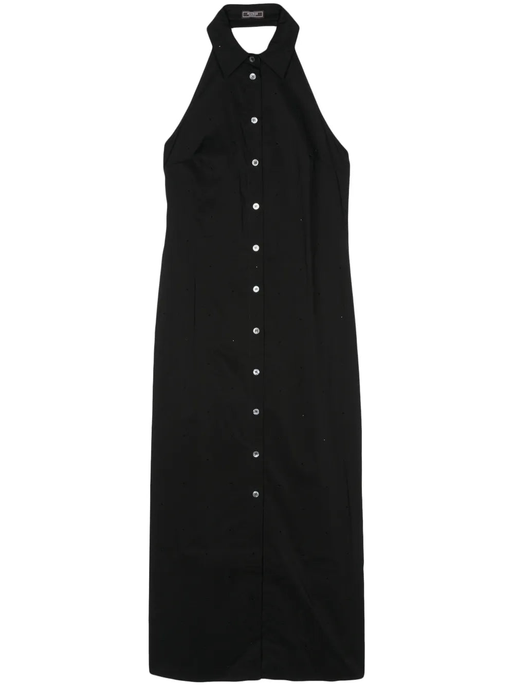 Rhinestone-Embellished Maxi Dress