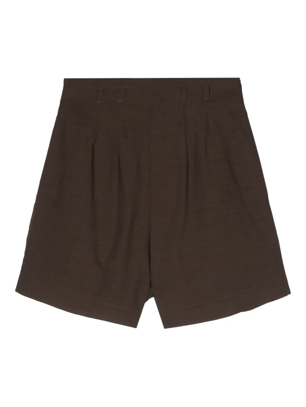 Pleated Tailored Shorts