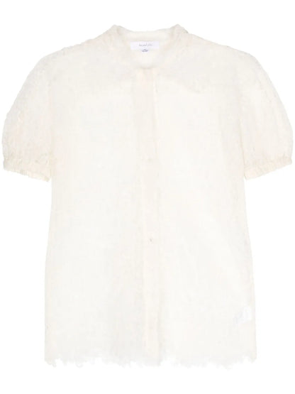 Pinta Semi-Sheer Tulle Shirt