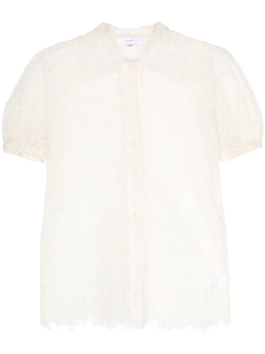 Pinta Semi-Sheer Tulle Shirt