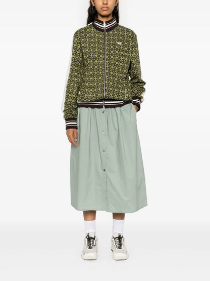 Poplin Midi Skirt