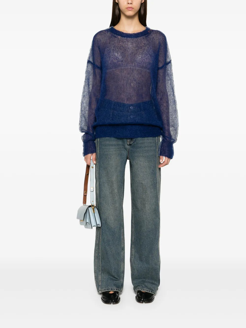 Logo-Embroidered Cardigan