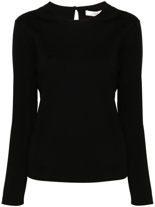 Stretch-Design Longsleeved T-Shirt