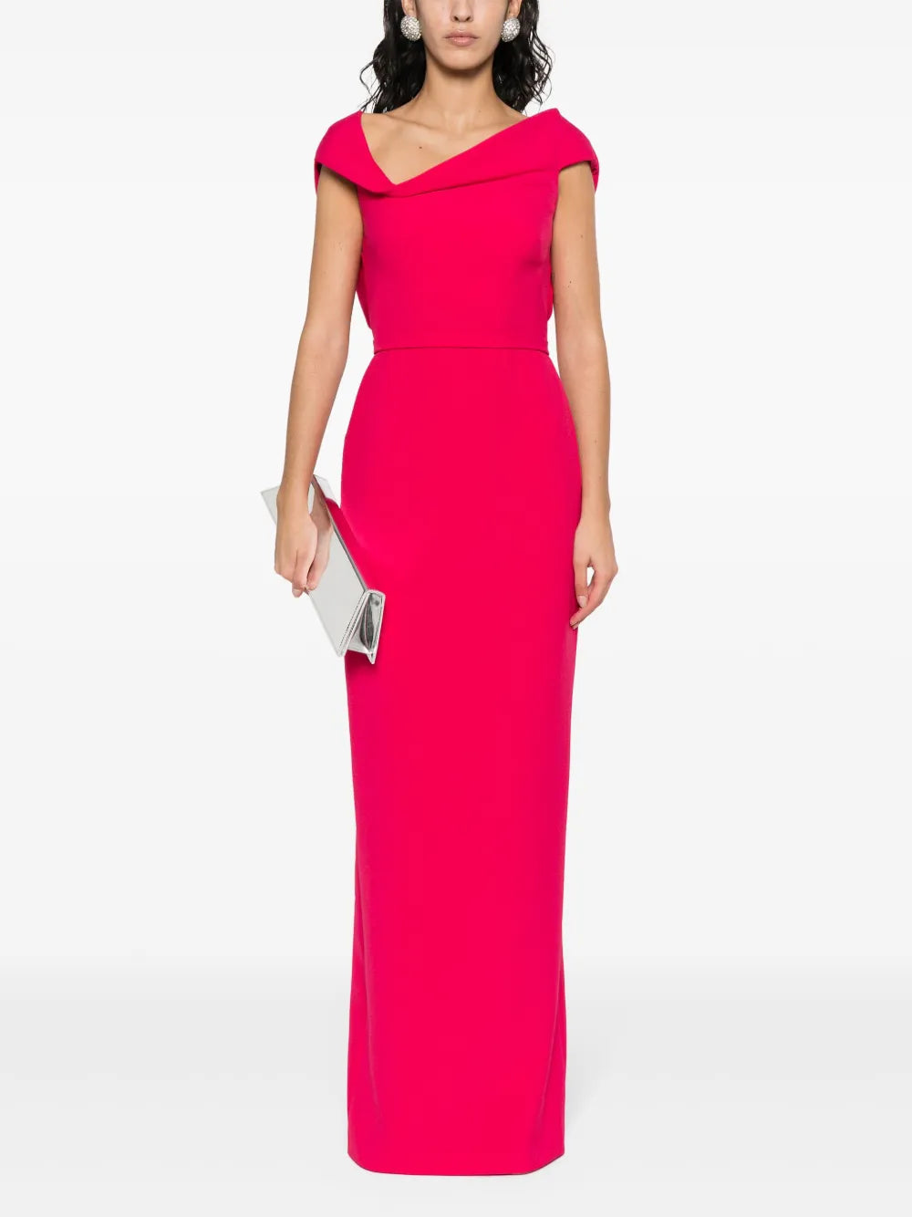 Koral Crepe Maxi Dress