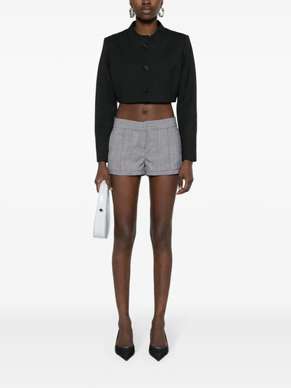 Twill Cropped Jacket