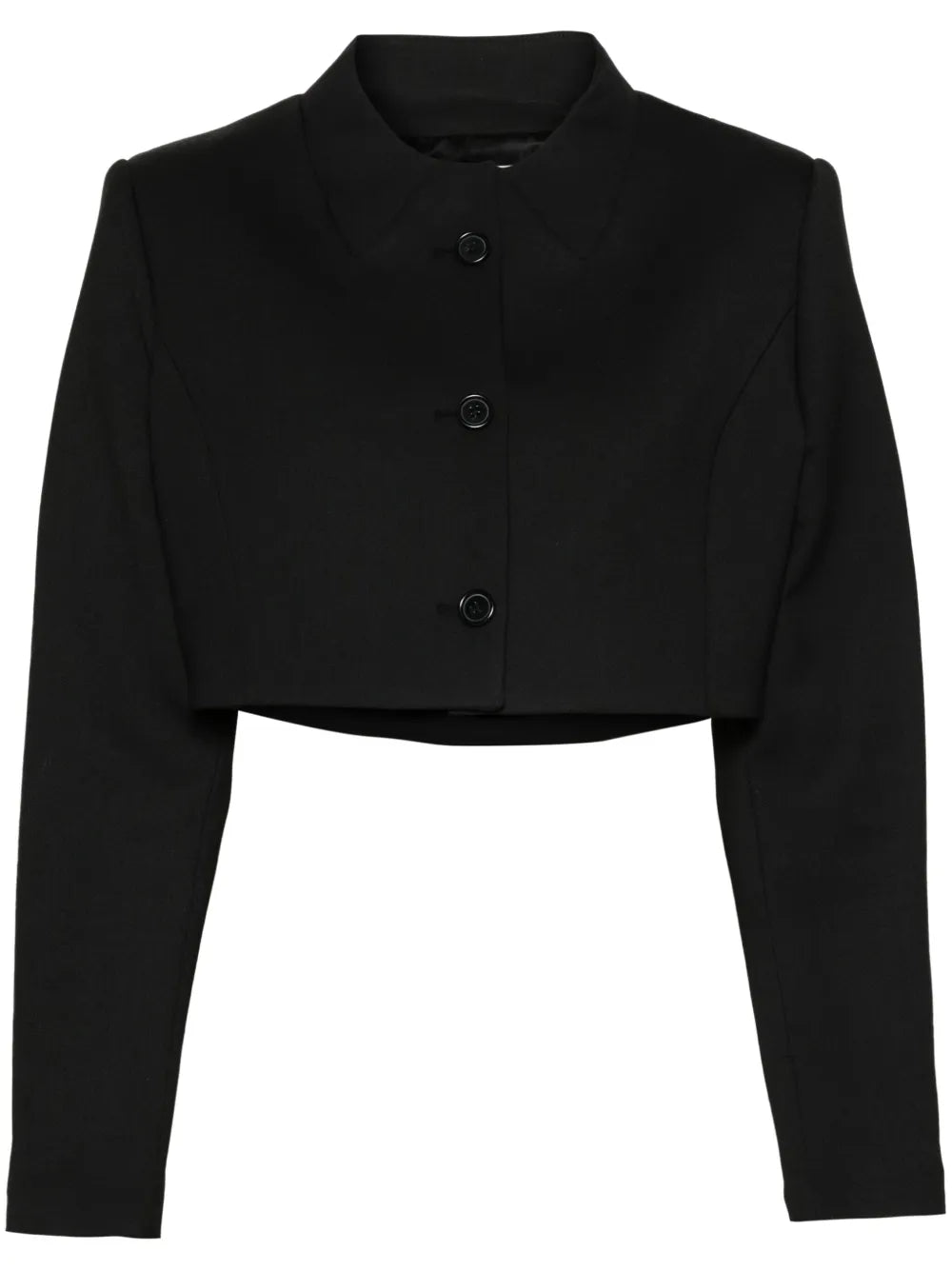Twill Cropped Jacket