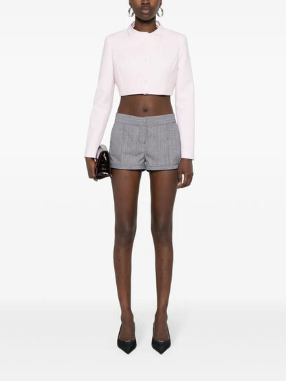 Tailored Wool Shorts