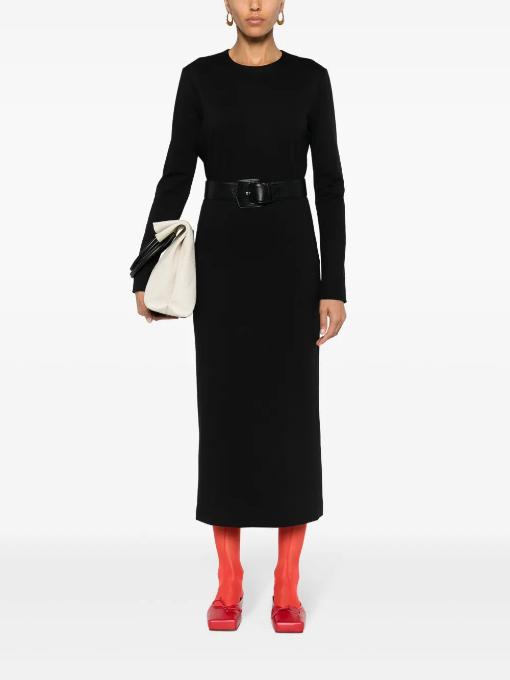 Compact Ultra Midi Skirt