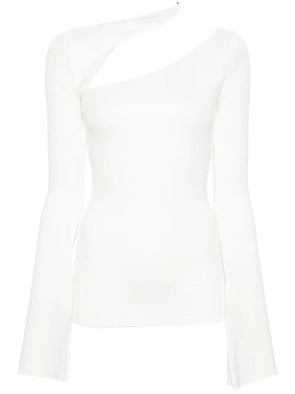Sandy Cut Out-Detail Blouse