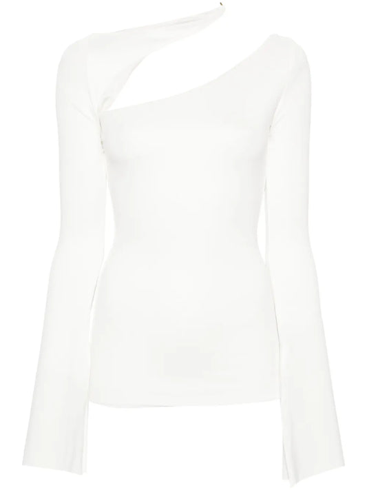 Sandy Cut Out-Detail Blouse