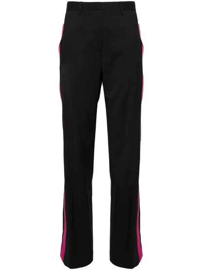 Seatbelt Mid-Rise Tailored Trousers