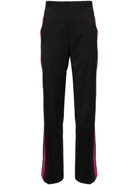 Seatbelt Mid-Rise Tailored Trousers