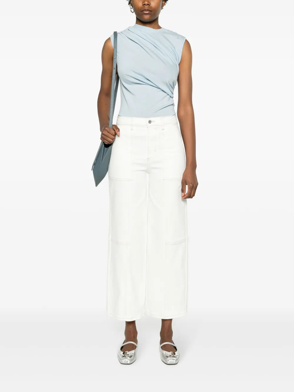 Getty Mid-Rise Cropped Jeans