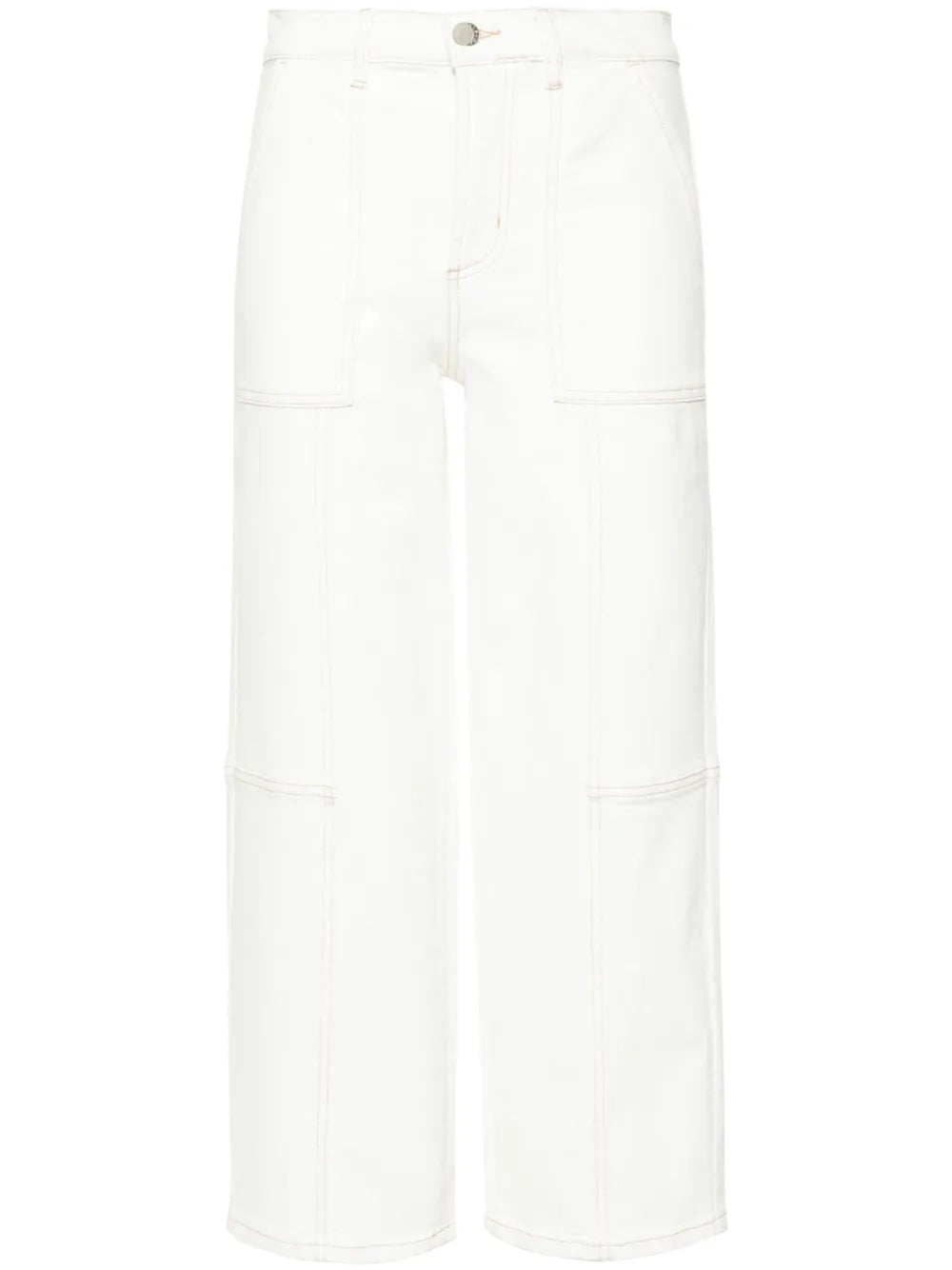 Getty Mid-Rise Cropped Jeans