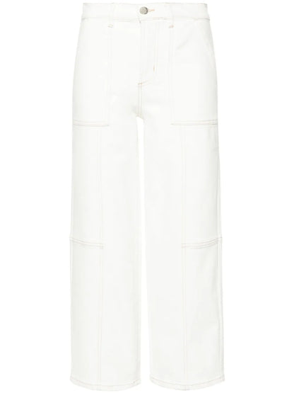 Getty Mid-Rise Cropped Jeans