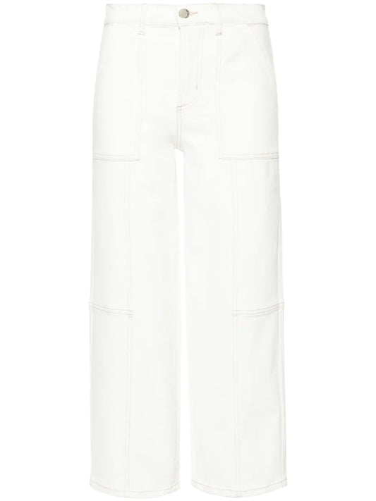 Getty Mid-Rise Cropped Jeans