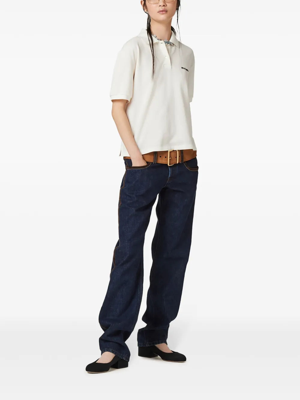 Logo-Embroidered Cotton Polo Shirt