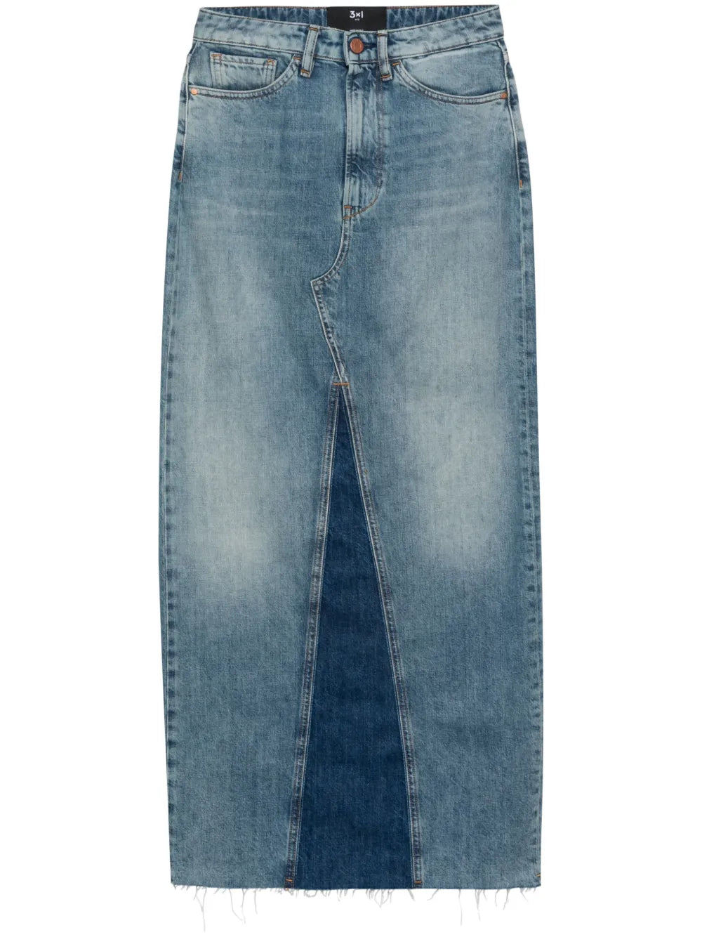 Charlotte Denim Midi Skirt