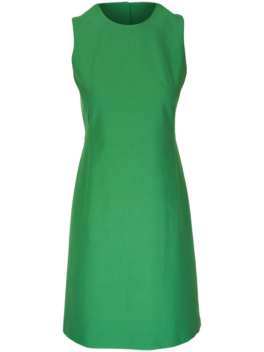 Sleeveless Crepe Mini Dress