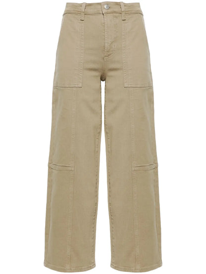 Getty Mid-Rise Cropped Jeans