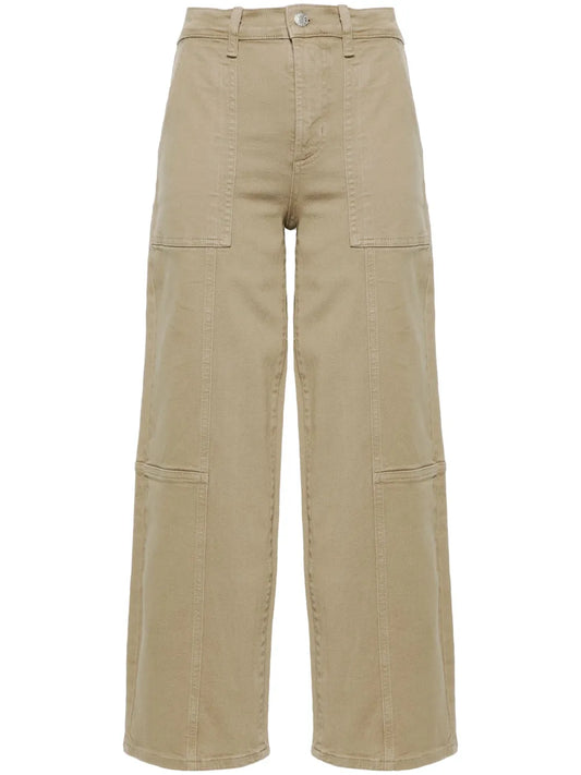Getty Mid-Rise Cropped Jeans