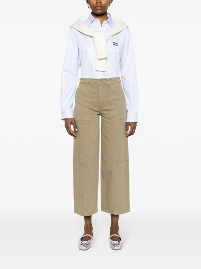 Getty Mid-Rise Cropped Jeans