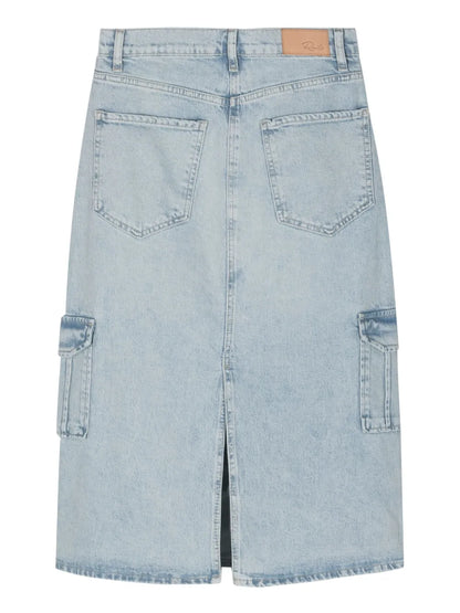 Highland Cargo Denim Skirt