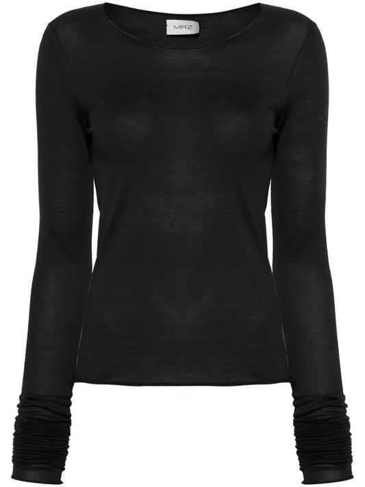 Extra-Long Sleeves Jumper