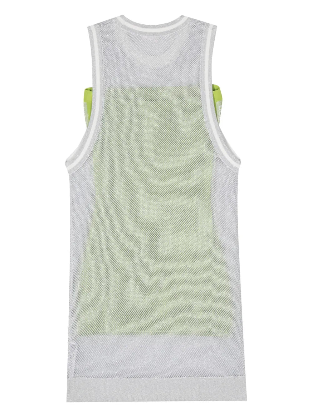 Layered Logo-Jacquard Mini Dress