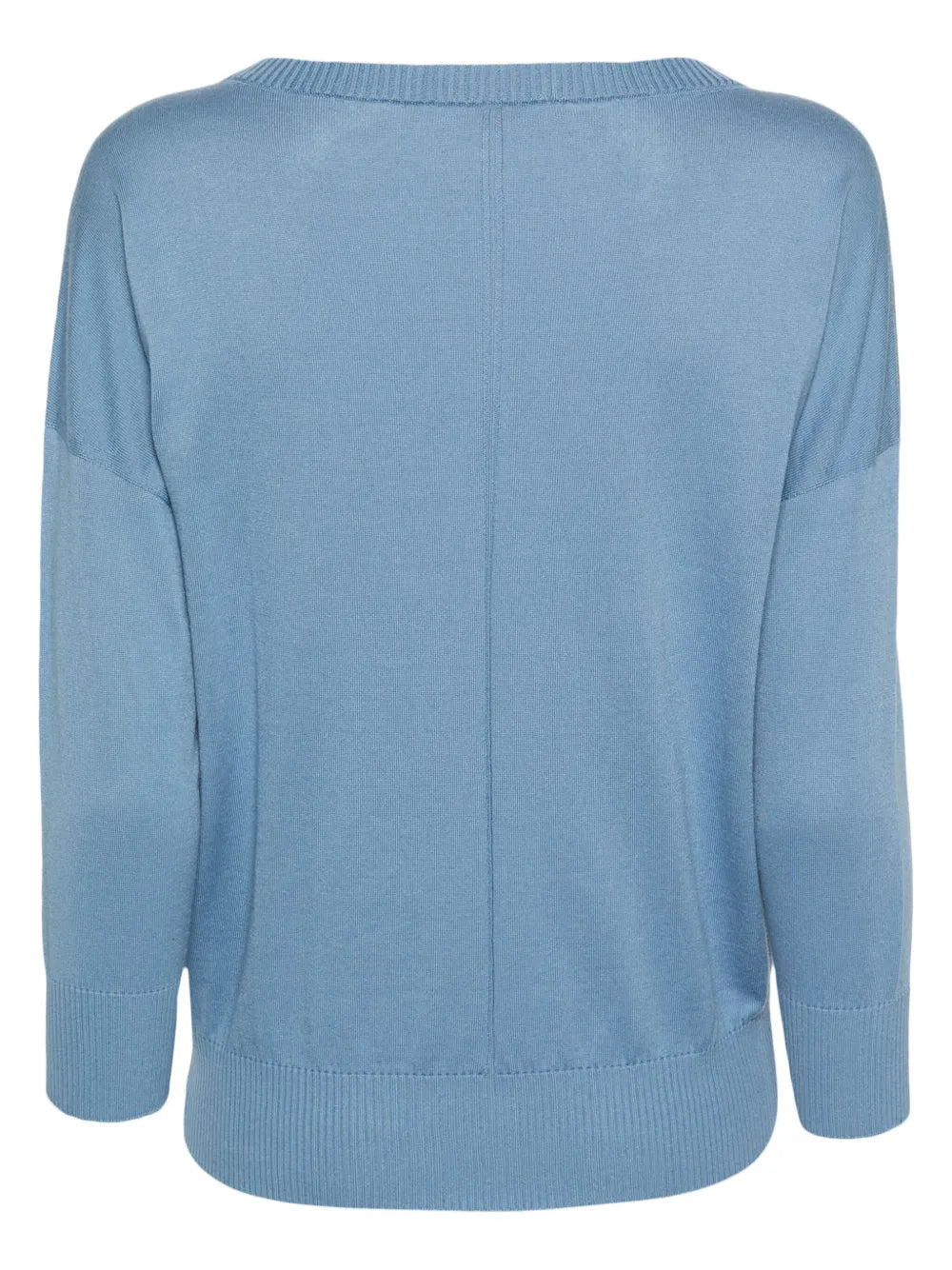 Crew-Neck Fine-Knit Jumper
