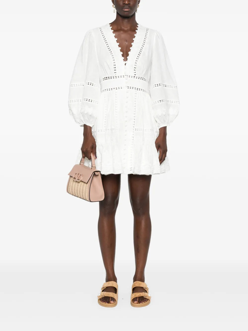 Pop Linen Mini Dress