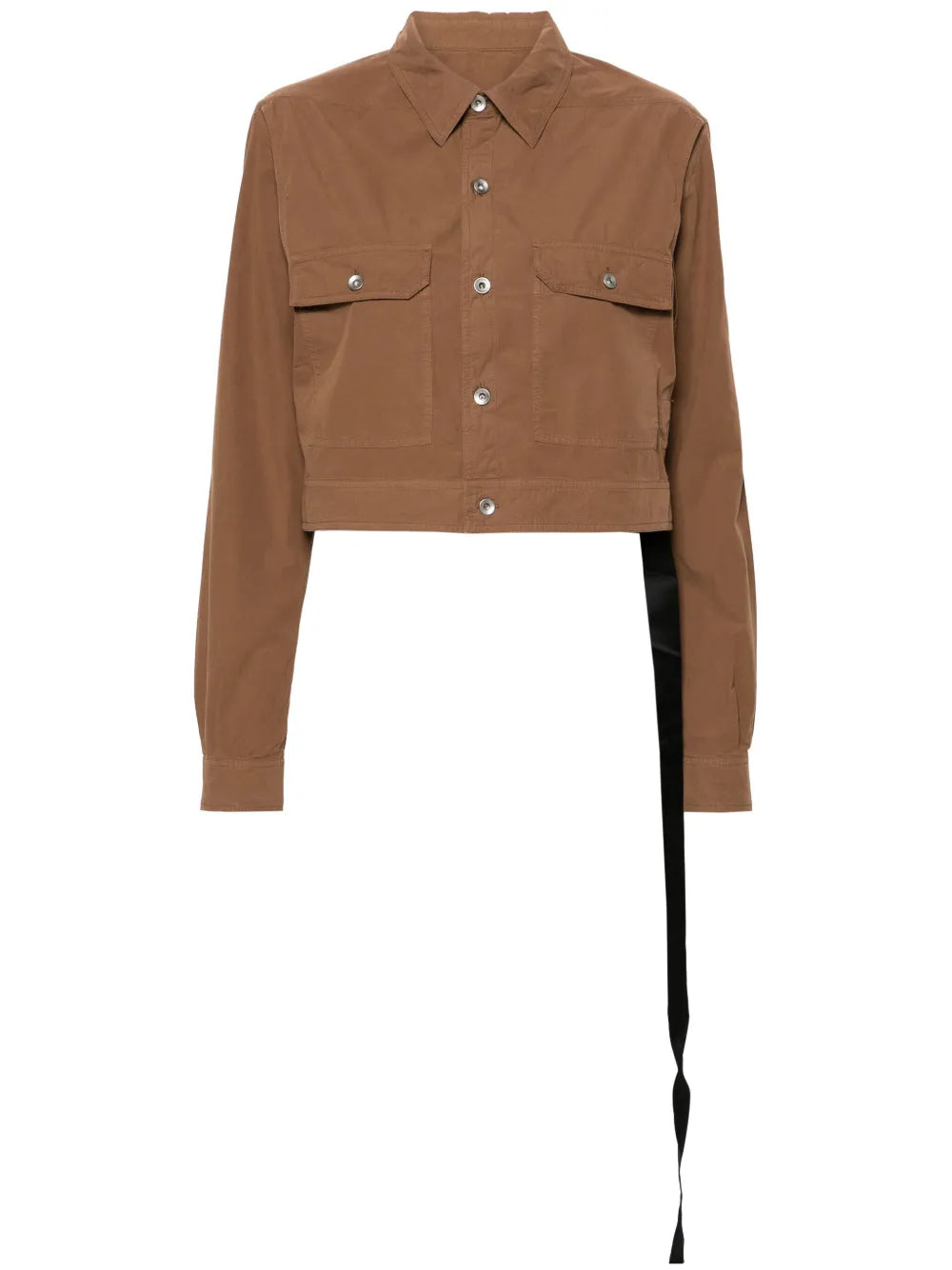 Cut-Out Cropped Jacket