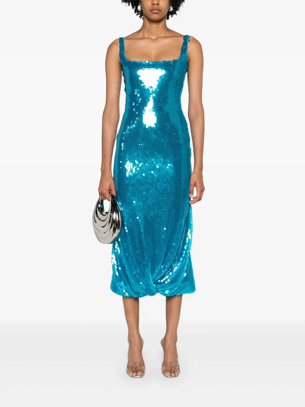 Sidd Paillette-Embellished Midi Dress