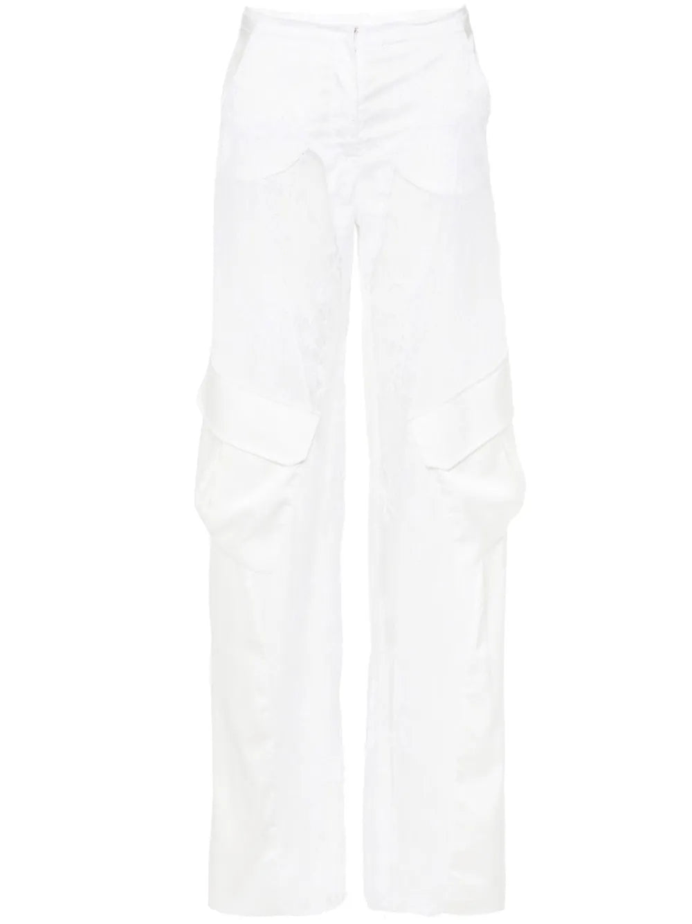 Lace Cargo Trousers