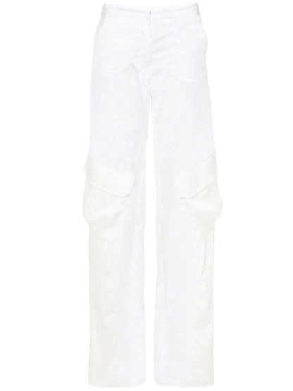 Lace Cargo Trousers