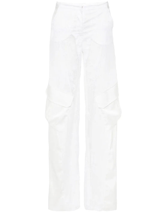 Lace Cargo Trousers