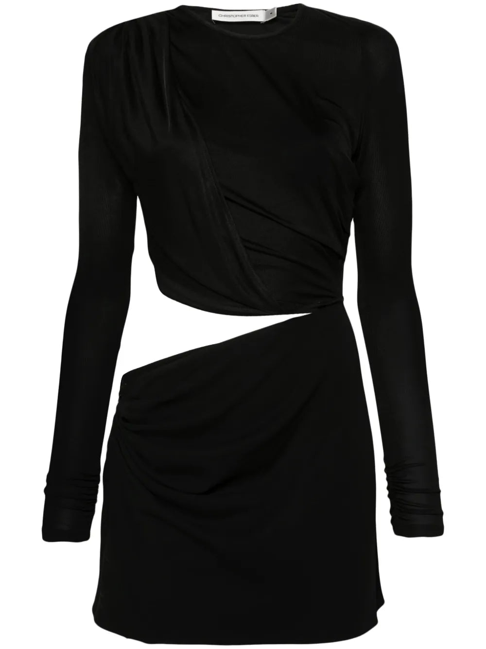 Draped Mini Dress