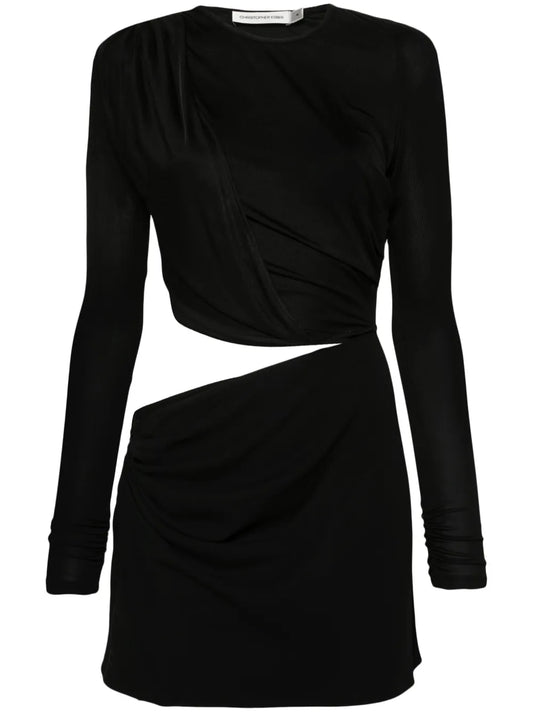 Draped Mini Dress