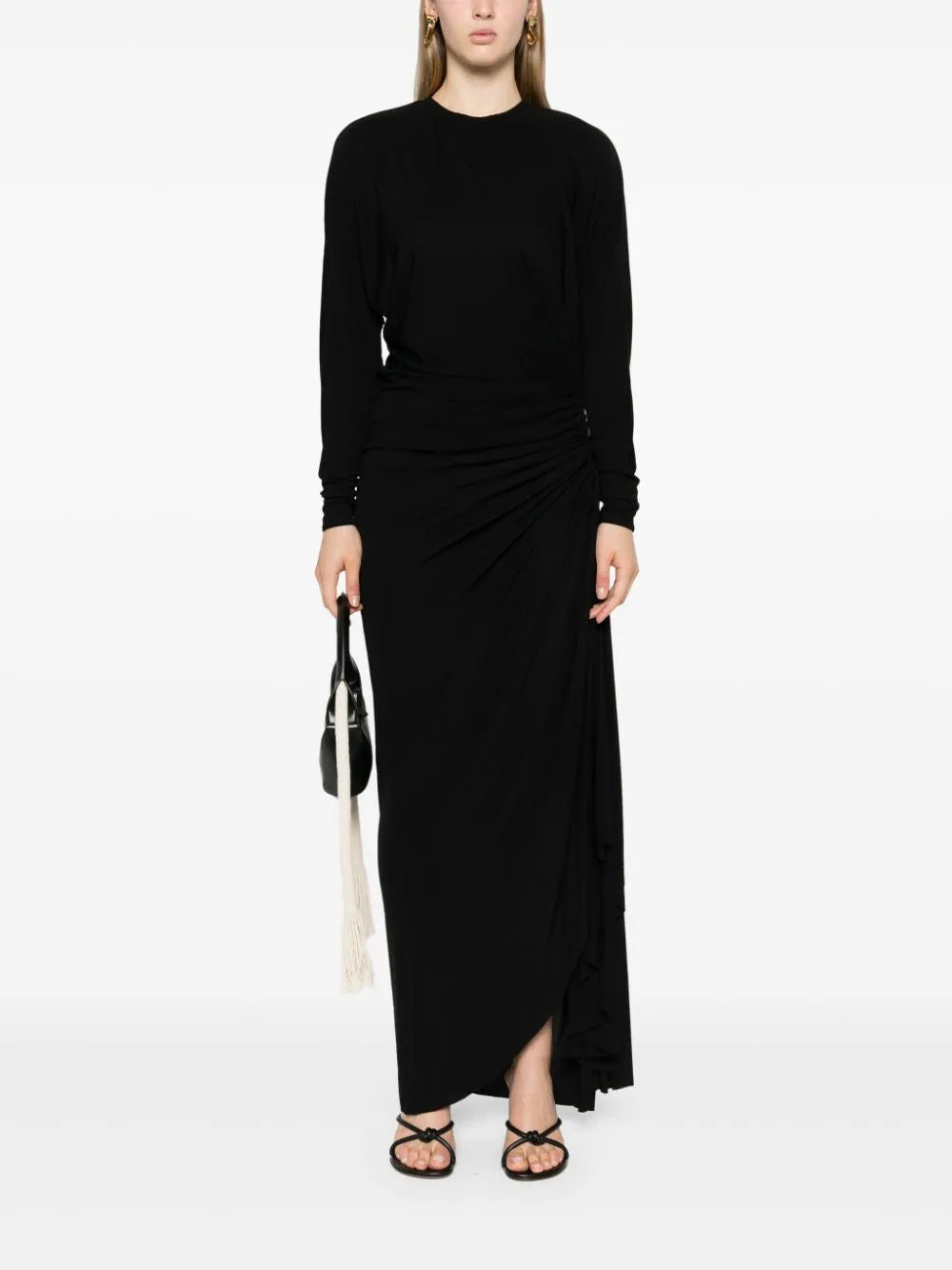 Helix Side-Slit Maxi Dress