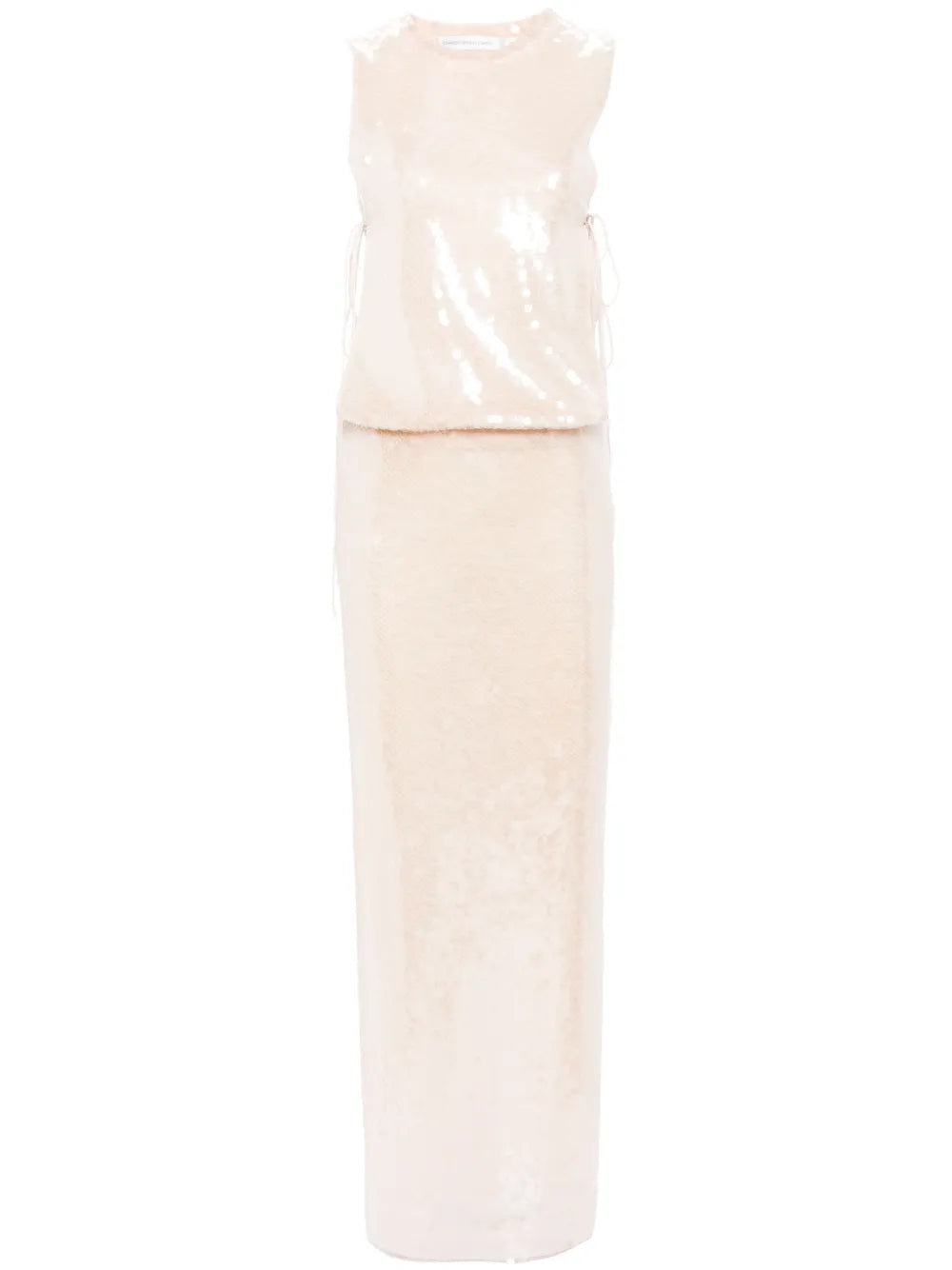 Lucent Sequined Gown