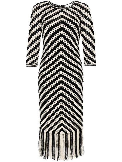 Halliday Crochet Midi Dress