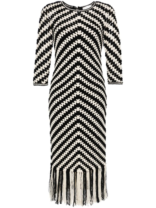 Halliday Crochet Midi Dress