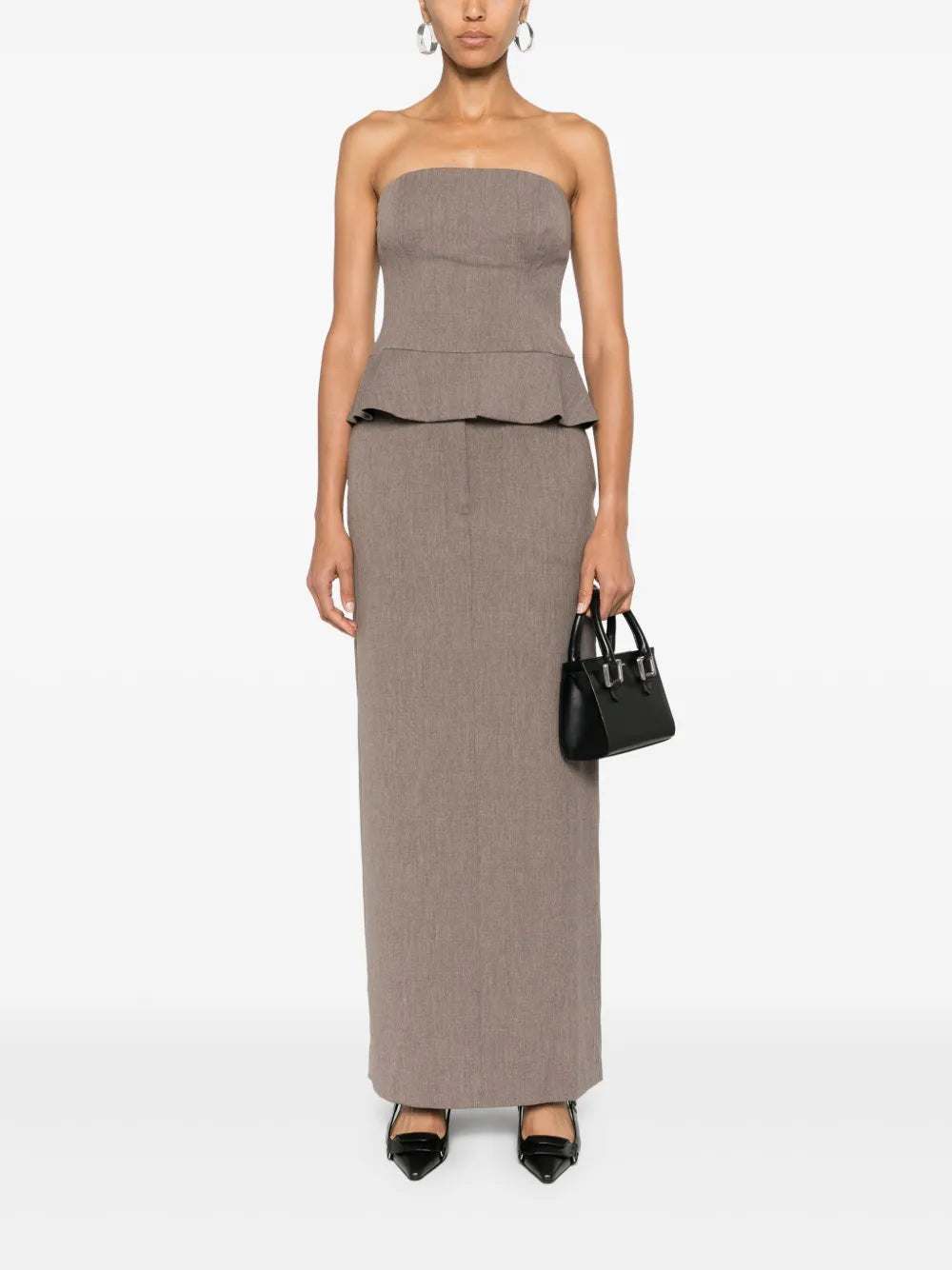 Minter Mid-Rise Pencil Skirt