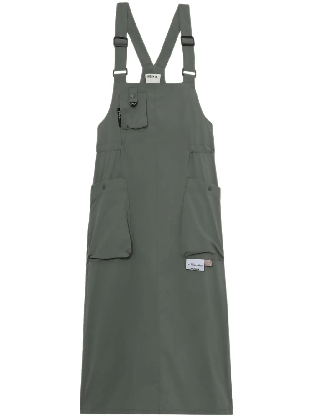 Drawstring Dungaree Dress