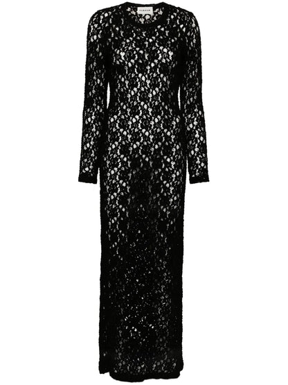 Bodycon Lace Maxi Dress