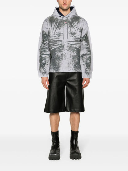 D-Um-Rib-S Peel-Off Hoodie