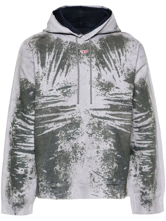 D-Um-Rib-S Peel-Off Hoodie