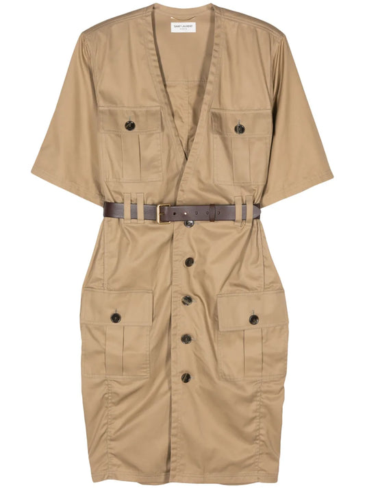 Saharienne Shirt Dress
