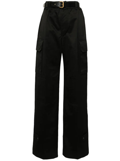 Cassandre High-Waist Cargo Trousers