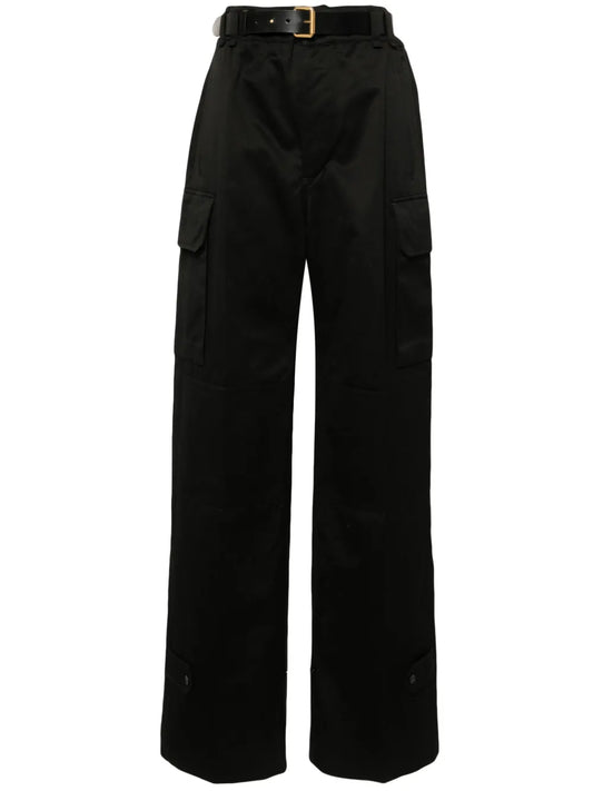 Cassandre High-Waist Cargo Trousers